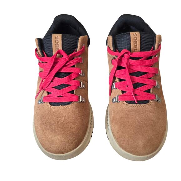 SOREL MENS MAC HILL LITE HIKER LOW WATERPROOF SNEAKER BROWN SZ 10 - Picture 3 of 7